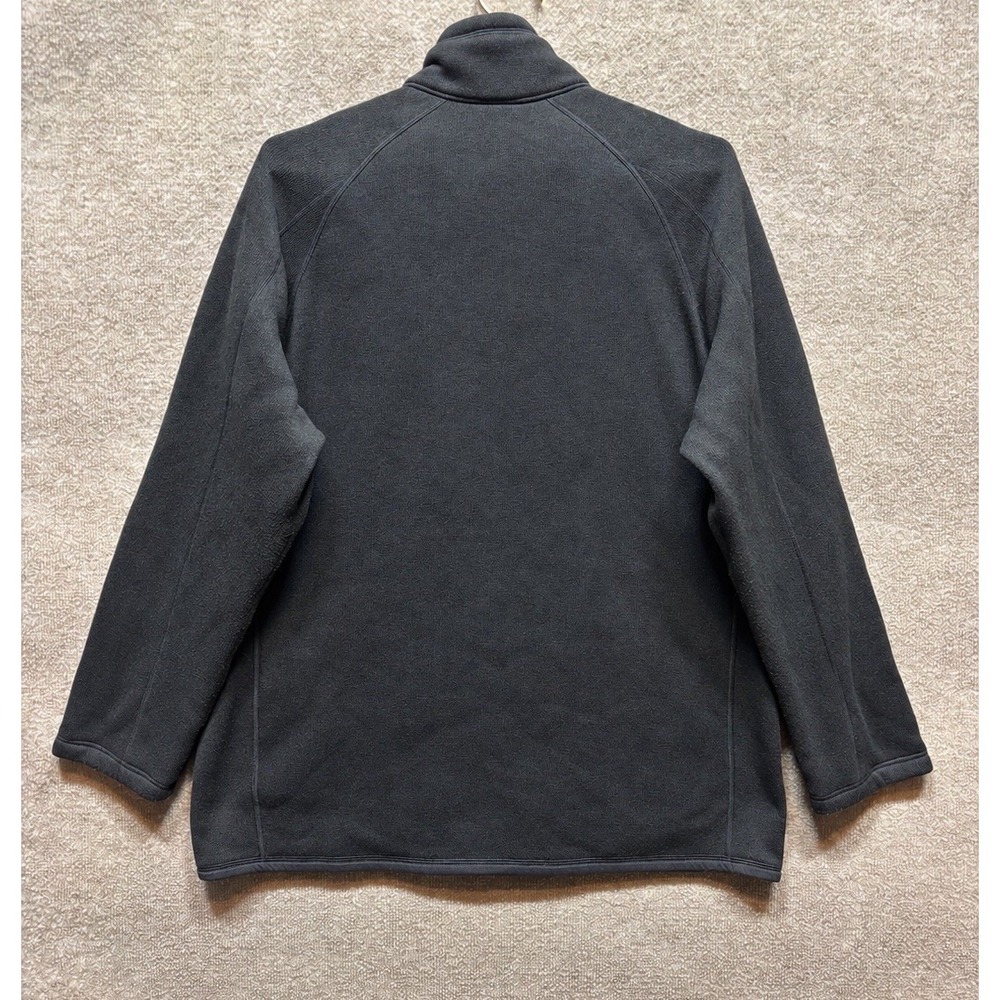 Patagonia Better Sweaters Mens Full Zip Charcoal 2XL Mock Neck Outdoors XXL Hike - Picture 2 of 4